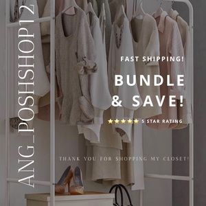 Thank you for shopping my closet!!